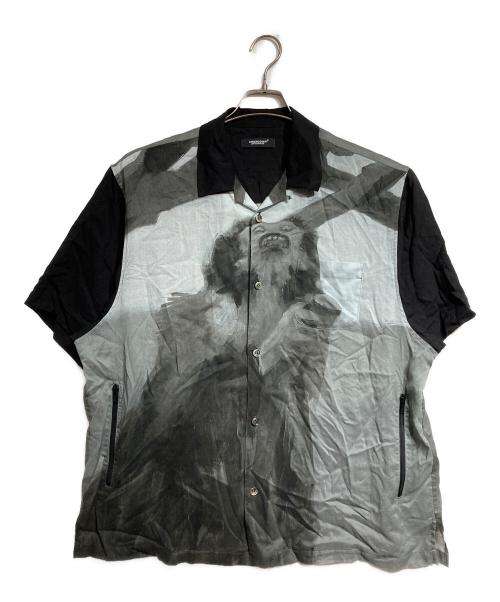 UNDERCOVER（アンダーカバー）UNDERCOVER (アンダーカバー) Helen Verhoeven ショートスリーブシャツ ブラック サイズ:3の古着・服飾アイテム