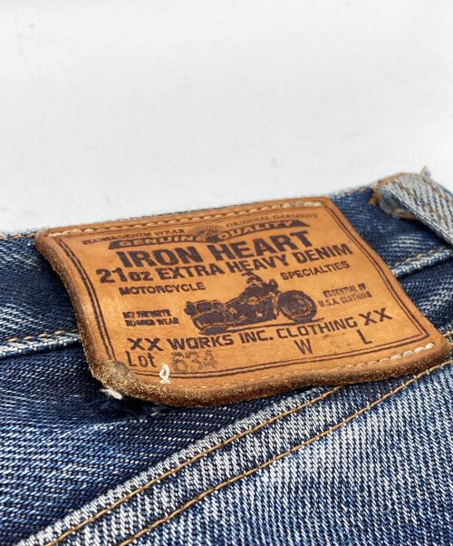 IRON HEART（アイアンハート）IRON HEART (アイアンハート) 21オンスヘビーデニムパンツ/Denim Pants インディゴ サイズ:W31の古着・服飾アイテム