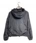 MONCLER (モンクレール) フリルフードナイロンジャケット ブラック：65000円