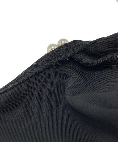 Jean Paul GAULTIER（ジャンポールゴルチェ）Jean Paul GAULTIER (ジャンポールゴルチェ) ボールチェーンノースリーブブラウス/Sleeveless blouse ブラック サイズ:42の古着・服飾アイテム