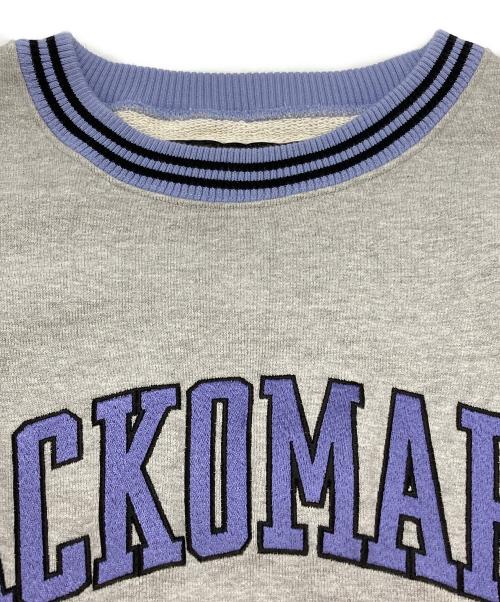 WACKO MARIA（ワコマリア）WACKO MARIA (ワコマリア) HEAVY WEIGHT CREW NECK SWEAT SHIRT/ヘビーウェイト クルーネック スウェットシャツ グレー サイズ:Ｓの古着・服飾アイテム