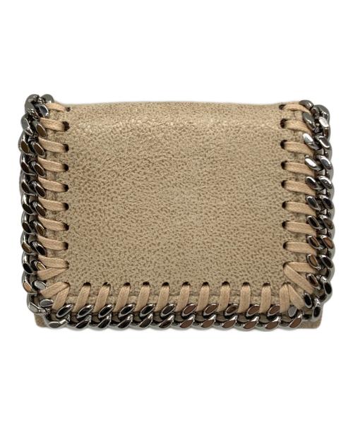 STELLA McCARTNEY（ステラマッカートニー）STELLA McCARTNEY (ステラマッカートニー) Falabella Mini Wallet/ファラベラミニウォレット ベージュの古着・服飾アイテム