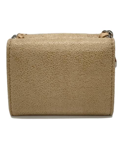STELLA McCARTNEY（ステラマッカートニー）STELLA McCARTNEY (ステラマッカートニー) Falabella Mini Wallet/ファラベラミニウォレット ベージュの古着・服飾アイテム