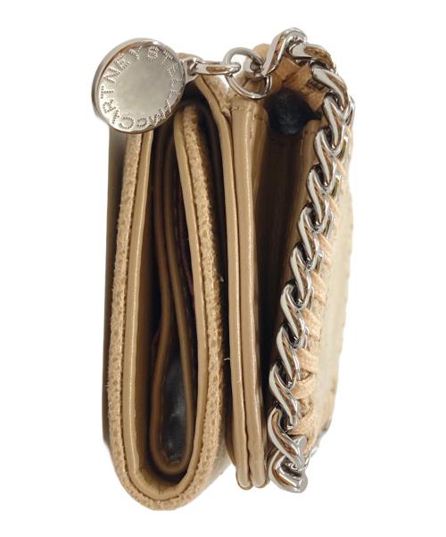 STELLA McCARTNEY（ステラマッカートニー）STELLA McCARTNEY (ステラマッカートニー) Falabella Mini Wallet/ファラベラミニウォレット ベージュの古着・服飾アイテム
