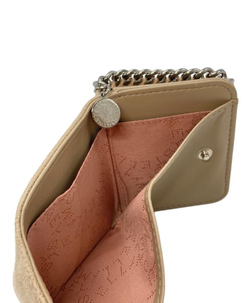STELLA McCARTNEY（ステラマッカートニー）STELLA McCARTNEY (ステラマッカートニー) Falabella Mini Wallet/ファラベラミニウォレット ベージュの古着・服飾アイテム