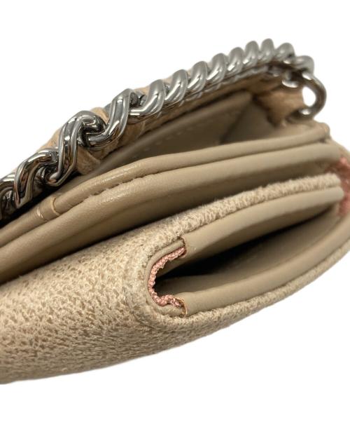 STELLA McCARTNEY（ステラマッカートニー）STELLA McCARTNEY (ステラマッカートニー) Falabella Mini Wallet/ファラベラミニウォレット ベージュの古着・服飾アイテム