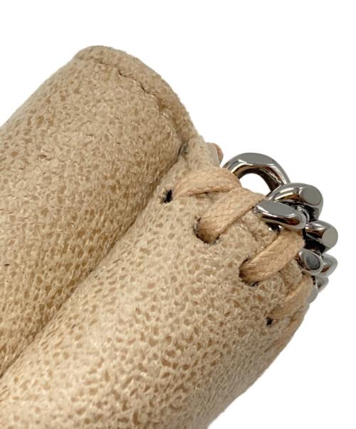 STELLA McCARTNEY（ステラマッカートニー）STELLA McCARTNEY (ステラマッカートニー) Falabella Mini Wallet/ファラベラミニウォレット ベージュの古着・服飾アイテム