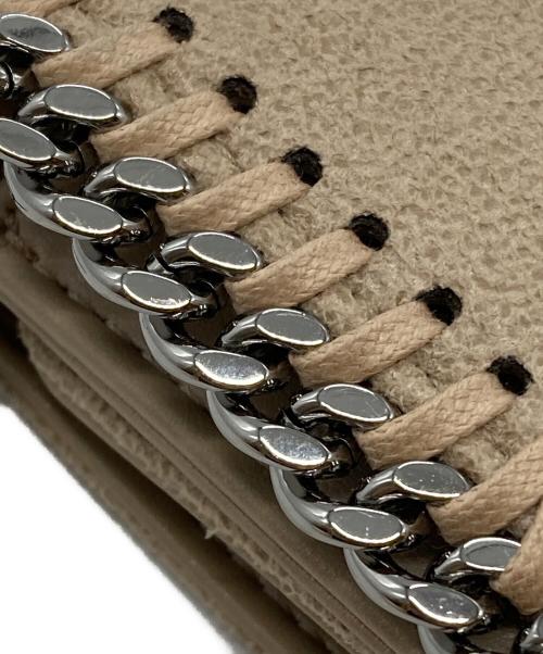 STELLA McCARTNEY（ステラマッカートニー）STELLA McCARTNEY (ステラマッカートニー) Falabella Mini Wallet/ファラベラミニウォレット ベージュの古着・服飾アイテム