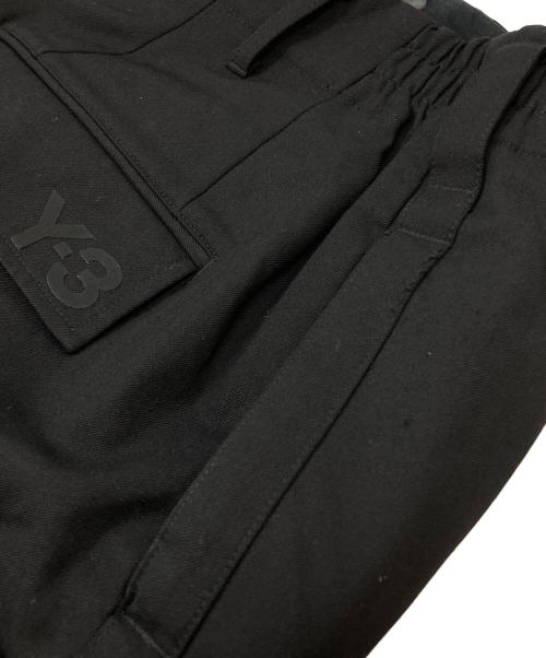 Y-3（ワイスリー）Y-3 (ワイスリー) CLASSIC REFINED WOOL CUFF PANTS/クラシックリファインドウールカフパンツ ブラック サイズ:Sの古着・服飾アイテム