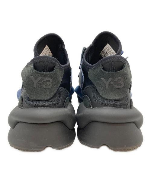 Y-3（ワイスリー）Y-3 (ワイスリー) Kaiwa Sneakers/カイワ ネイビー×ブラック サイズ:26の古着・服飾アイテム