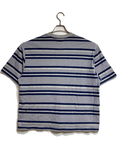 everyone（エブリワン）everyone (エブリワン) 24SS BORDER TEE/ボーダーT グレー×ネイビー サイズ:Mの古着・服飾アイテム