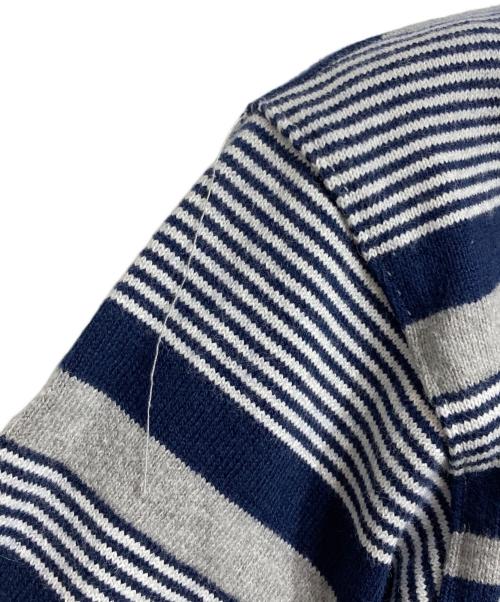 everyone（エブリワン）everyone (エブリワン) 24SS BORDER TEE/ボーダーT グレー×ネイビー サイズ:Mの古着・服飾アイテム