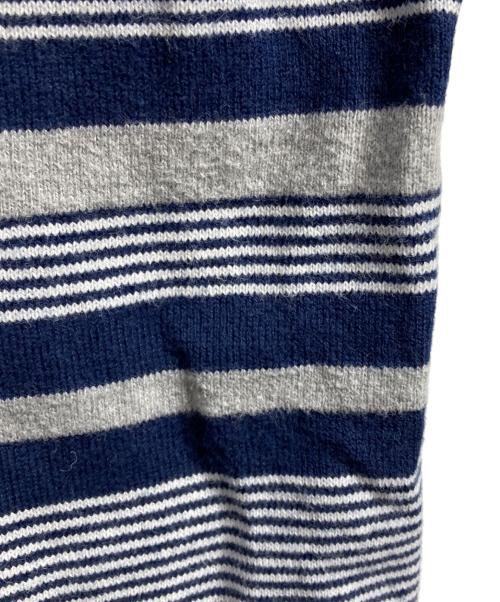 everyone（エブリワン）everyone (エブリワン) 24SS BORDER TEE/ボーダーT グレー×ネイビー サイズ:Mの古着・服飾アイテム