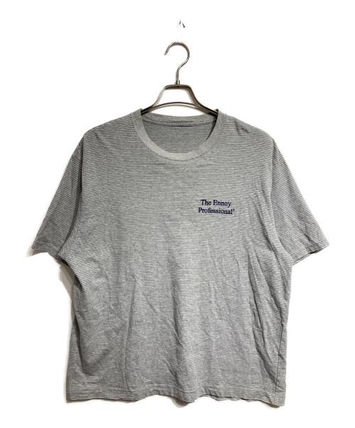 The Ennoy Professional（ザ エンノイ プロフェッショナル）The Ennoy Professional (ザ エンノイ プロフェッショナル) Border Tee/ボーダーTシャツ グレー サイズ:Mの古着・服飾アイテム