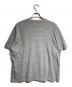 The Ennoy Professional (ザ エンノイ プロフェッショナル) Border Tee/ボーダーTシャツ グレー サイズ:M：8000円