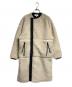 HYKE（ハイク）の古着「FAUX SHEARLING COAT/フェイクシアリングコート」｜ベージュ