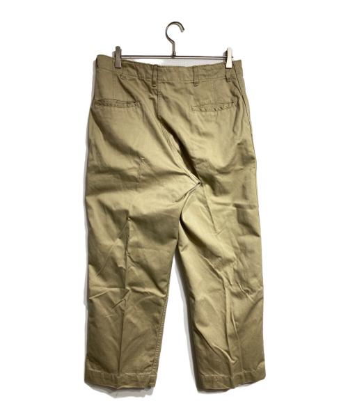 US ARMY（ユーエスアーミー）US ARMY (ユーエスアーミー) チノトラウザーパンツ/Chino trousers ベージュ サイズ:34×29の古着・服飾アイテム
