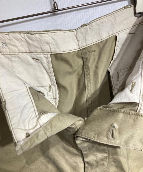 US ARMY（ユーエスアーミー）US ARMY (ユーエスアーミー) チノトラウザーパンツ/Chino trousers ベージュ サイズ:34×29の古着・服飾アイテム