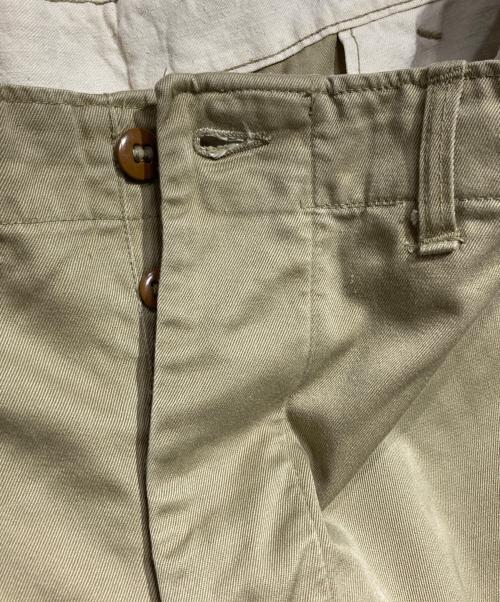 US ARMY（ユーエスアーミー）US ARMY (ユーエスアーミー) チノトラウザーパンツ/Chino trousers ベージュ サイズ:34×29の古着・服飾アイテム