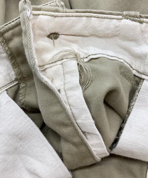 US ARMY（ユーエスアーミー）US ARMY (ユーエスアーミー) チノトラウザーパンツ/Chino trousers ベージュ サイズ:34×29の古着・服飾アイテム