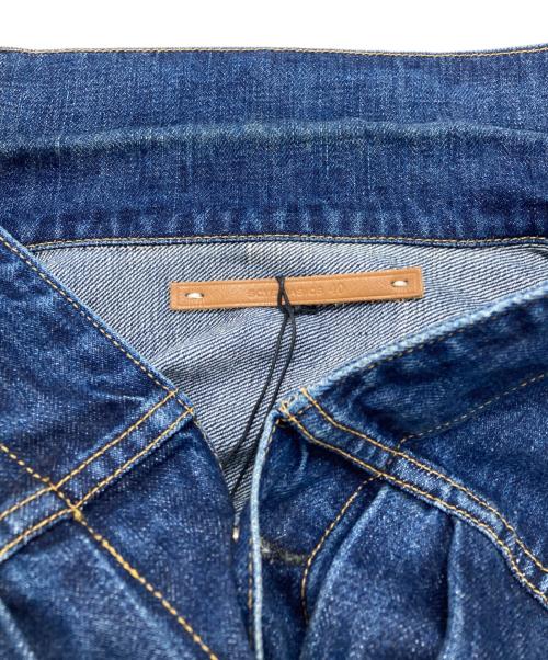 SCYEBASICS（サイベーシックス）SCYEBASICS (サイベーシックス) Selvedge Denim Used Wash Trucker Jacket-2/セルビッジデニム トラッカージャケット インディゴ サイズ:40の古着・服飾アイテム
