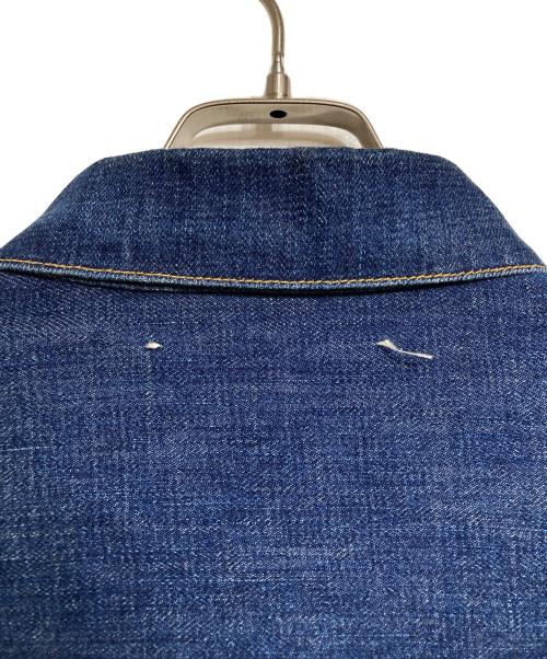 SCYEBASICS（サイベーシックス）SCYEBASICS (サイベーシックス) Selvedge Denim Used Wash Trucker Jacket-2/セルビッジデニム トラッカージャケット インディゴ サイズ:40の古着・服飾アイテム