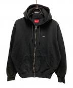 SUPREMEシュプリーム）の古着「25FW SMALL BOX ZIP UP HOODED SWEATSHIRT」｜ブラック