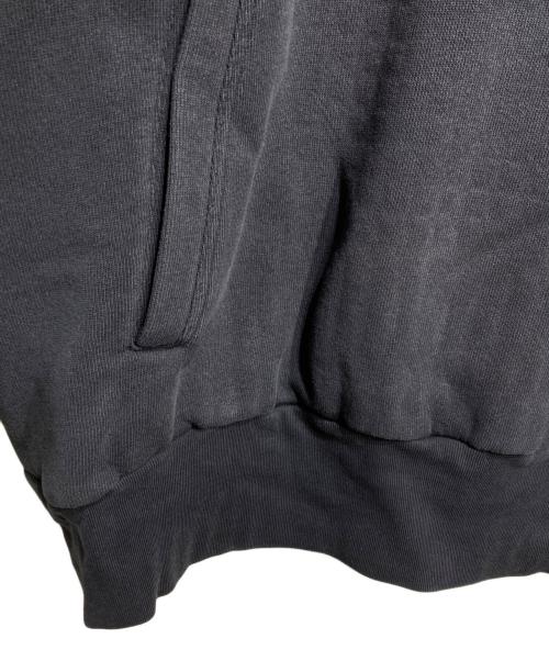 BALENCIAGA（バレンシアガ）BALENCIAGA (バレンシアガ) ハーフジップスウェット/Half-zip sweatshirt ブラック サイズ:Mの古着・服飾アイテム