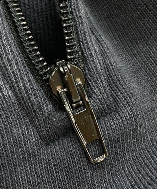 BALENCIAGA（バレンシアガ）BALENCIAGA (バレンシアガ) ハーフジップスウェット/Half-zip sweatshirt ブラック サイズ:Mの古着・服飾アイテム