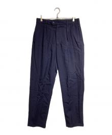 Engineered Garments（エンジニアド ガーメンツ）の古着「タックウールパンツ/ Wool Pants」｜ネイビー