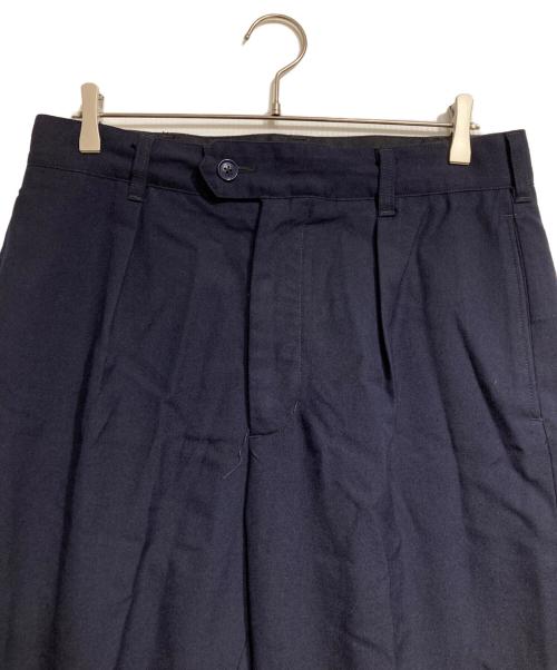 Engineered Garments（エンジニアド ガーメンツ）Engineered Garments (エンジニアド ガーメンツ) タックウールパンツ/ Wool Pants ネイビー サイズ:Sの古着・服飾アイテム