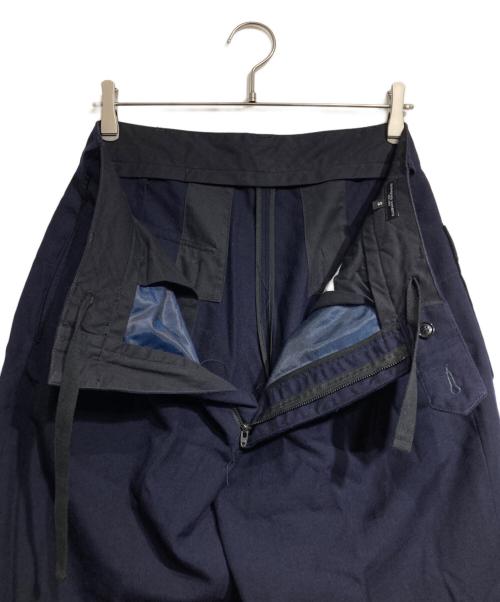 Engineered Garments（エンジニアド ガーメンツ）Engineered Garments (エンジニアド ガーメンツ) タックウールパンツ/ Wool Pants ネイビー サイズ:Sの古着・服飾アイテム