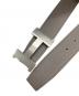 HERMES (エルメス) Hバックルコンスタンスベルト/Constance Belt  ブラック×グレー サイズ:100：80000円