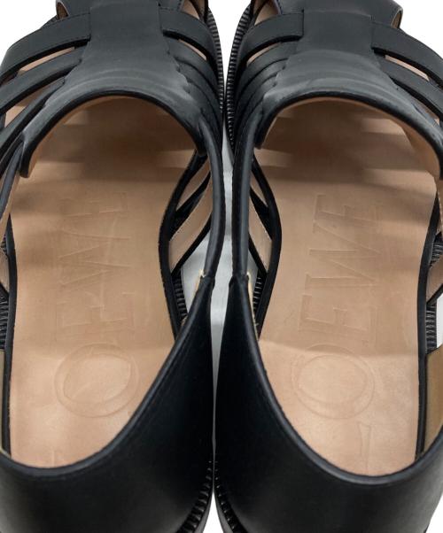 LOEWE（ロエベ）LOEWE (ロエベ) CAMPO SANDAL/カンポサンダル ブラック サイズ:43の古着・服飾アイテム