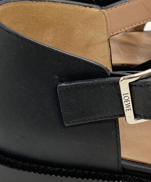 LOEWE（ロエベ）LOEWE (ロエベ) CAMPO SANDAL/カンポサンダル ブラック サイズ:43の古着・服飾アイテム