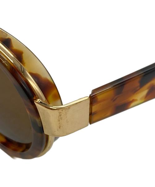 Alain Mikli paris（アランミクリ）Alain Mikli paris (アランミクリ) サングラス/sunglasses ブラウンの古着・服飾アイテム