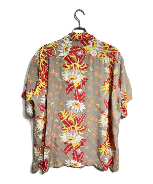 Sun Surf（サンサーフ）Sun Surf (サンサーフ) Aloha shirt “NIGHT BLOOMING CEREUS”/ナイト・ブルーミング・シリウス グレー サイズ:XLの古着・服飾アイテム