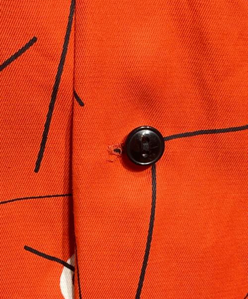 GROOVIN HIGH（グルービンハイ）GROOVIN HIGH (グルービンハイ) レーヨン総柄シャツ/長袖 レッド サイズ:XLの古着・服飾アイテム