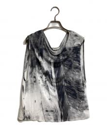 HELMUT LANG（ヘルムートラング）の古着「転写プリントカットソー/Heat transfer print」｜グレー
