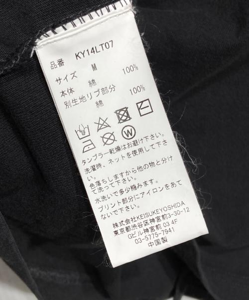 KEISUKE YOSHIDA（ケイスケヨシダ）KEISUKE YOSHIDA (ケイスケヨシダ) Dead Body LS T-shirt/デッドボディ/長袖 ブラック サイズ:Mの古着・服飾アイテム