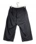 s'yte (サイト) クロップイージーパンツ/Easy Pants ブラック サイズ:M：15000円