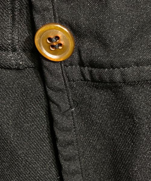 COMME des GARCONS COMME des GARCONS（コムデギャルソン コムデギャルソン）COMME des GARCONS COMME des GARCONS (コムデギャルソン コムデギャルソン) ポリエステル縮絨ボタンジレ/Polyester Shrunken Buttoned Vest ブラック サイズ:XSの古着・服飾アイテム