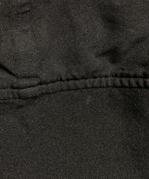 COMME des GARCONS COMME des GARCONS（コムデギャルソン コムデギャルソン）COMME des GARCONS COMME des GARCONS (コムデギャルソン コムデギャルソン) ポリエステル縮絨ボタンジレ/Polyester Shrunken Buttoned Vest ブラック サイズ:XSの古着・服飾アイテム