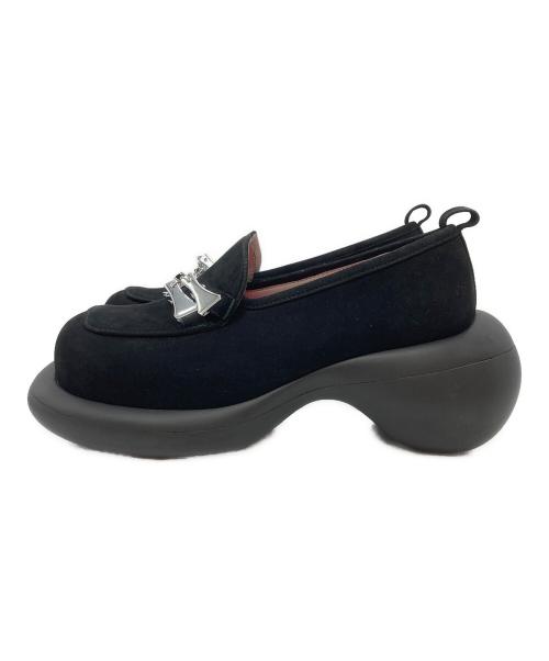 PEACEBIRD GRAPE（ピースバードグレープ）PEACEBIRD GRAPE (ピースバードグレープ) ローファーシューズ/Loafer shoes ブラック サイズ:37の古着・服飾アイテム