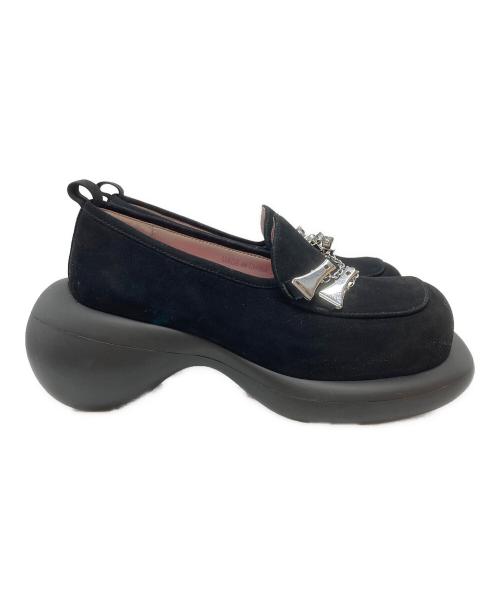 PEACEBIRD GRAPE（ピースバードグレープ）PEACEBIRD GRAPE (ピースバードグレープ) ローファーシューズ/Loafer shoes ブラック サイズ:37の古着・服飾アイテム