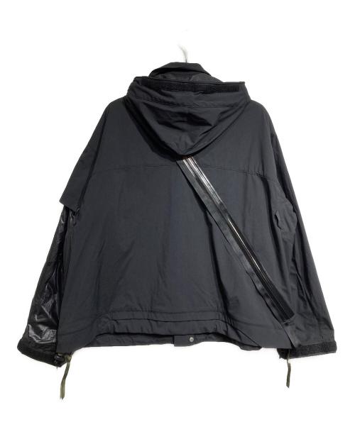ACRONYM（アクロニウム）ACRONYM (アクロニウム) J115K-E ENCAPSULATED INTEROPS JACKET/エンキャプスレイテッドナイロン インターロプスジャケット ブラック サイズ:Mの古着・服飾アイテム