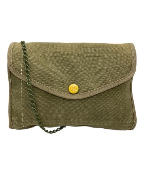 KAPITAL（キャピタル）KAPITAL (キャピタル) ARMY ランチ BOX BAG/アーミー グリーンの古着・服飾アイテム