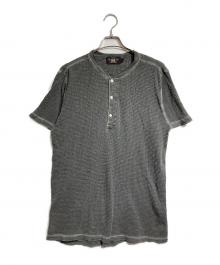 RRL（ダブルアールエル）の古着「ヘンリーワッフルサーマルカットソー/"Waffle Henley」｜グレー