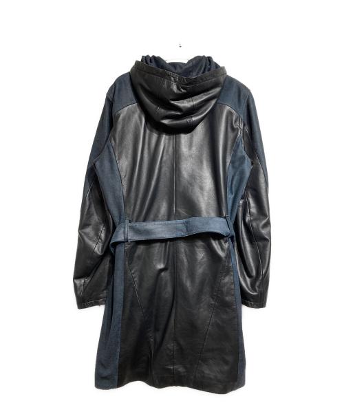 TORNADO MART（トルネードマート）TORNADO MART (トルネードマート) レザーライダースコート/Leather biker coat ブラック サイズ:Lの古着・服飾アイテム