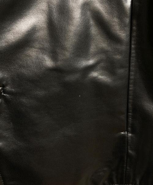 TORNADO MART（トルネードマート）TORNADO MART (トルネードマート) ラムレザーテーラードジャケット/Lamb leather  ブラック サイズ:LLの古着・服飾アイテム